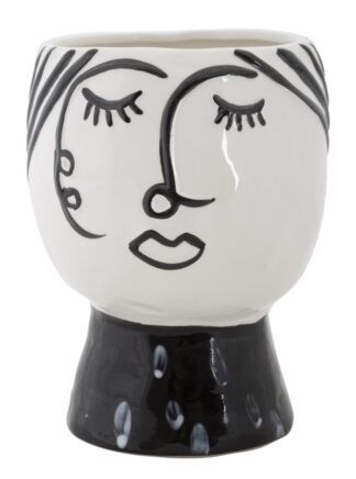 VASO POT FACE CM Ø 14X18,2