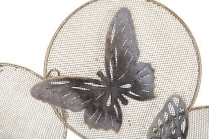 PANNELLO IN FERRO BUTTERFLY DARK CM 66X5X38 - immagine 2