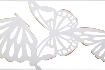 SPECCHIO WHITE BUTTERFLY CM 85X1X115 - immagine 4