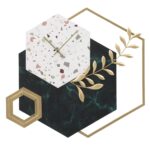 OROLOGIO DA MURO HEXAGON CM
62X4,5X62