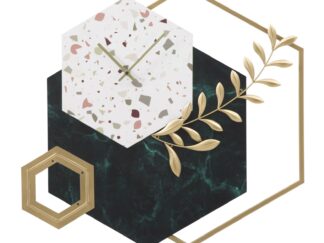 OROLOGIO DA MURO HEXAGON CM 
62X4,5X62