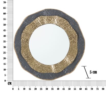 SPECCHIO DA MURO SHAI DARK CM Ø 65,5X5 - immagine 6