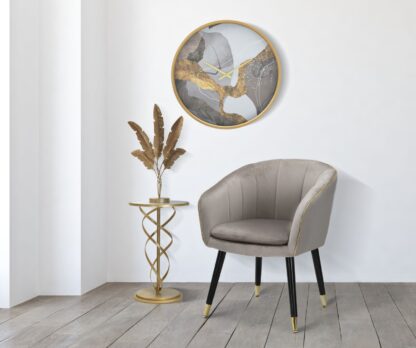 TAVOLINETTO GLAM SPIRAL CM Ø 38X61,5 - immagine 5