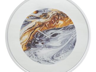 OROLOGIO DA MURO MIRROR GREY CM Ø 60X5