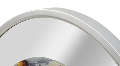 OROLOGIO DA MURO MIRROR GREY CM Ø 60X5 - immagine 4