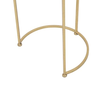 TAVOLINETTI GLAM SIMPLY COPPIA CM Ø 44,5X63-34,5X56,5 - immagine 3