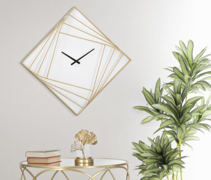 OROLOGIO DA MURO GOLDY LINE CM CM 85x6x85 - immagine 5