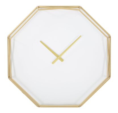 OROLOGIO DA MURO GOLDY OCTAGONAL CM 56X6,5X56