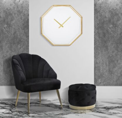 OROLOGIO DA MURO GOLDY OCTAGONAL CM 56X6,5X56 - immagine 5