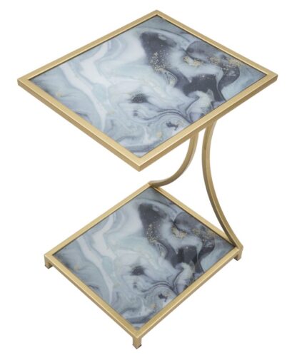 TAVOLINETTO GLAM LEVEL CM 40X35X60 - immagine 4