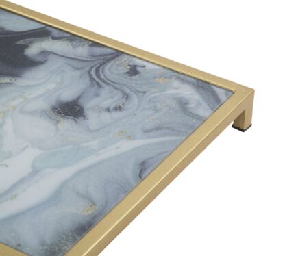 TAVOLINETTO GLAM LEVEL CM 40X35X60 - immagine 5