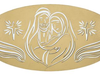 PANNELLO NATIVITY GOLD -B- CM 120X2X60