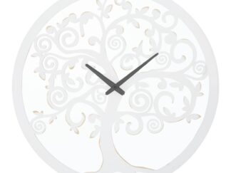 OROLOGIO DA MURO WHITE TREE CM Ø 55X4,5