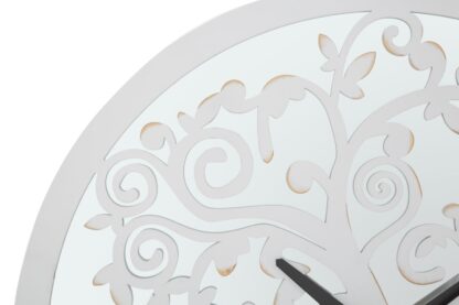 OROLOGIO DA MURO WHITE TREE CM Ø 55X4,5 - immagine 2