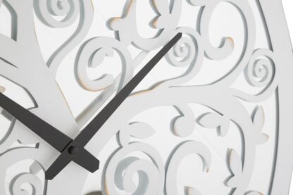 OROLOGIO DA MURO WHITE TREE CM Ø 55X4,5 - immagine 3