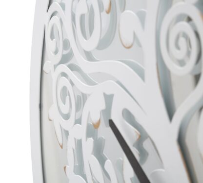 OROLOGIO DA MURO WHITE TREE CM Ø 55X4,5 - immagine 4