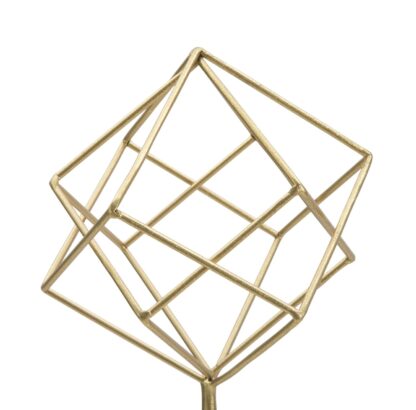 SCULTURA CUBE CM 16X18X52,5 - immagine 2