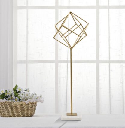 SCULTURA CUBE CM 16X18X52,5 - immagine 5