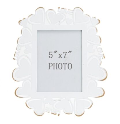 CORNICE HEART CM 25X14,5X27,7 MIN 2 (MISURA INTERNA CM 12,5X17,5) - immagine 2