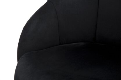 SGABELLO BAR PRAGUE NERO CM 55X56X104 - immagine 6