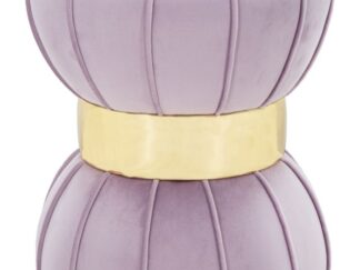SGABELLO FLOWER CM ROSA CM Ø 40X44