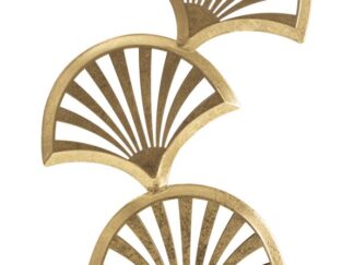 SCULTURA FOGLIA TRIPLY CM 23,5X10X44