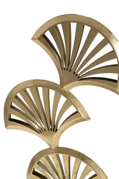 SCULTURA FOGLIA TRIPLY CM 23,5X10X44 - immagine 2