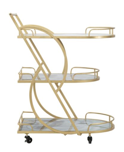CARRELLO MARBLE GLASS MIX CM71X45,5X84,5 - immagine 3