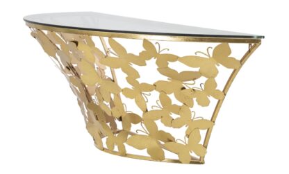 CONSOLE DA MURRO BUTTERFLIES CM 120X40,5X37,2 - immagine 2
