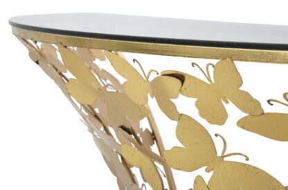 CONSOLE DA MURRO BUTTERFLIES CM 120X40,5X37,2 - immagine 3