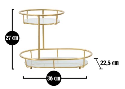 S/TASCHE 2 LEVELS -A- CM 36X22,5X27 - immagine 5