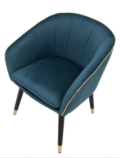 POLTRONA PARIS OTTANIO/GOLD CM 62X58X78 - immagine 4