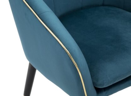 POLTRONA PARIS OTTANIO/GOLD CM 62X58X78 - immagine 5