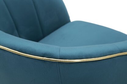 POLTRONA PARIS OTTANIO/GOLD CM 62X58X78 - immagine 6