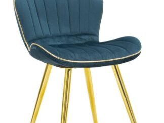 SEDIA PARIS SPACE OTTANIO /GOLD SET 2 PZ CM 46X58X77
