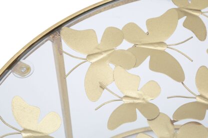TAVOLO DA CAFFE' BUTTERFLIES CM Ø 60X40,5 - immagine 2