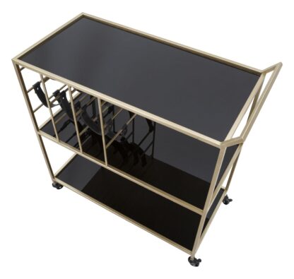 CARRELLO BLACK STRING CM 79X39,5X82 - immagine 4
