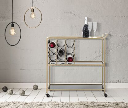 CARRELLO BLACK STRING CM 79X39,5X82 - immagine 7