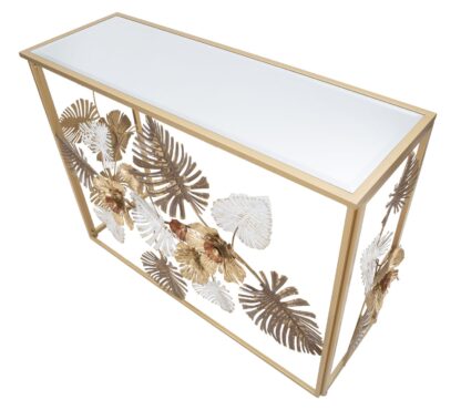 CONSOLE GLAM FLORIS CM 113X40X80 - immagine 4