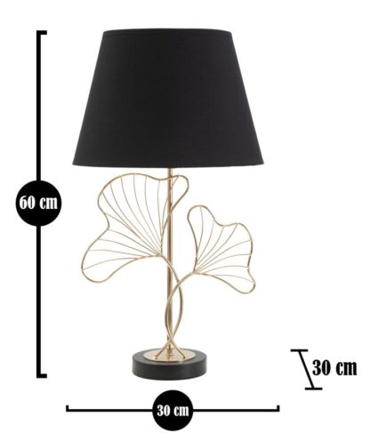 LAMPADA DA TAVOLO LEAVES CM Ø 30X60 - immagine 5