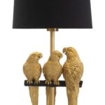 LAMPADA DA TAVOLO PAPPAGALLI CM Ø 30X62,5