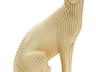 LEOPARDO GOLD CM 23X15,5X29