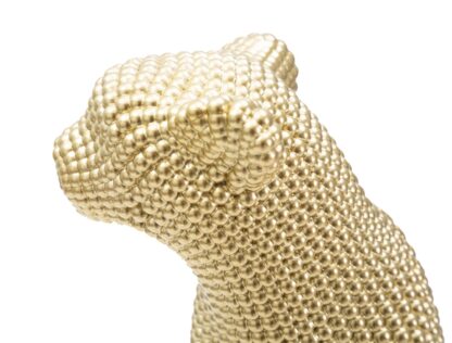 LEOPARDO GOLD CM 23X15,5X29 - immagine 5