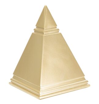 PIRAMIDE GOLD CM 11,5X11,5X15,5