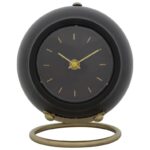 OROLOGIO DA TAVOLO BALL NERO CM 16X13X19