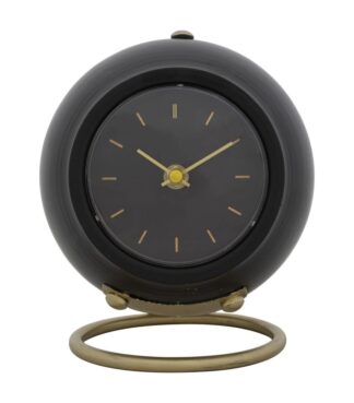 OROLOGIO DA TAVOLO BALL NERO CM 16X13X19