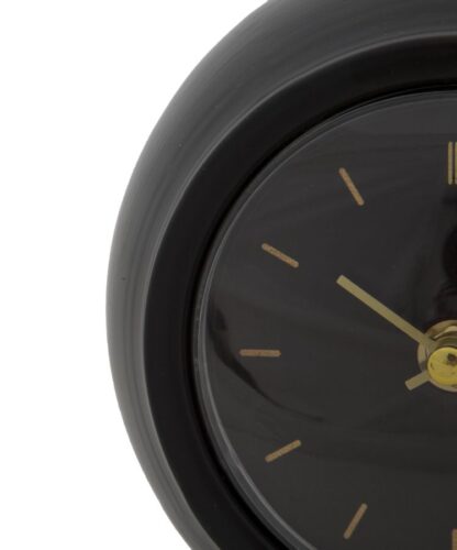 OROLOGIO DA TAVOLO BALL NERO CM 16X13X19 - immagine 2