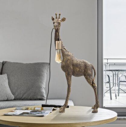 LAMPADA DA TAVOLO GIRAFFA CM 40X22X80 - immagine 6