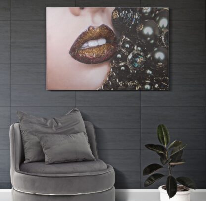 STAMPA SU TELA BEAUTIFUL LIPS
CM 80X3,8X120 - immagine 5