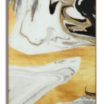 PANNELLO VETRO C/CORNICE GHOSTLY CM 80X3,5X120